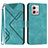 Leather Case Stands Flip Cover Holder YX2 for Motorola Moto G Stylus (2023) 4G