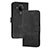 Leather Case Stands Flip Cover Holder YX2 for Nokia C300 Black