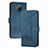Leather Case Stands Flip Cover Holder YX2 for Nokia G300 5G Blue
