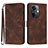 Leather Case Stands Flip Cover Holder YX2 for Oppo K11 5G