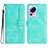 Leather Case Stands Flip Cover Holder YX2 for Xiaomi Civi 2 5G Green