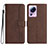 Leather Case Stands Flip Cover Holder YX2 for Xiaomi Mi 12 Lite NE 5G