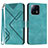 Leather Case Stands Flip Cover Holder YX2 for Xiaomi Mi 13 5G Green