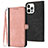 Leather Case Stands Flip Cover Holder YX3 for Apple iPhone 13 Pro Max