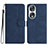 Leather Case Stands Flip Cover Holder YX3 for Huawei Honor 90 5G