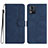 Leather Case Stands Flip Cover Holder YX3 for Motorola Moto E13