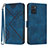 Leather Case Stands Flip Cover Holder YX3 for Motorola Moto E22