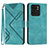 Leather Case Stands Flip Cover Holder YX3 for Motorola Moto Edge (2023) 5G Green