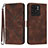 Leather Case Stands Flip Cover Holder YX3 for Motorola Moto Edge 40 5G