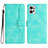 Leather Case Stands Flip Cover Holder YX3 for Motorola Moto G Power 5G (2023) Green