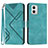 Leather Case Stands Flip Cover Holder YX3 for Motorola Moto G73 5G