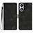 Leather Case Stands Flip Cover Holder YX3 for Oppo A58 4G