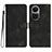 Leather Case Stands Flip Cover Holder YX3 for Oppo Reno10 5G