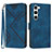 Leather Case Stands Flip Cover Holder YX3 for Samsung Galaxy S22 Plus 5G