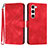 Leather Case Stands Flip Cover Holder YX3 for Samsung Galaxy S23 5G