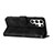 Leather Case Stands Flip Cover Holder YX3 for Samsung Galaxy S24 Ultra 5G