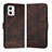 Leather Case Stands Flip Cover Holder YX4 for Motorola Moto G 5G (2023)