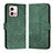 Leather Case Stands Flip Cover Holder YX4 for Motorola Moto G Stylus (2023) 4G Green