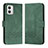 Leather Case Stands Flip Cover Holder YX4 for Motorola Moto G53y 5G Green