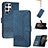 Leather Case Stands Flip Cover Holder YX4 for Samsung Galaxy S23 Ultra 5G