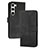 Leather Case Stands Flip Cover Holder YX4 for Samsung Galaxy S24 5G