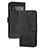 Leather Case Stands Flip Cover Holder YX5 for Google Pixel 6 Pro 5G Black