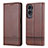 Leather Case Stands Flip Cover Holder YZ1 for Huawei Honor 90 Lite 5G