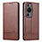 Leather Case Stands Flip Cover Holder YZ1 for Huawei P60