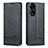 Leather Case Stands Flip Cover Holder YZ1 for Oppo A78 4G