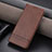 Leather Case Stands Flip Cover Holder YZ2 for Huawei Honor 90 5G