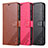 Leather Case Stands Flip Cover Holder YZ3 for Huawei P60