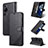 Leather Case Stands Flip Cover Holder YZ3 for Huawei P60