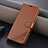 Leather Case Stands Flip Cover Holder YZ3 for Oppo A2 Pro 5G