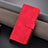 Leather Case Stands Flip Cover Holder YZ4 for Huawei Nova 11i Red