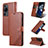 Leather Case Stands Flip Cover Holder YZ4 for Huawei P60