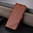 Leather Case Stands Flip Cover Holder YZ4 for Oppo K11 5G