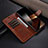 Leather Case Stands Flip Cover Holder YZ4 for Oppo K11 5G