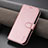 Leather Case Stands Flip Cover Holder YZ5 for Apple iPhone 15 Pro