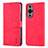 Leather Case Stands Flip Cover Holder YZ5 for Huawei Nova 11 Hot Pink