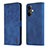 Leather Case Stands Flip Cover Holder YZ5 for Oppo K11 5G Blue