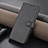 Leather Case Stands Flip Cover Holder YZ5 for Xiaomi Mi 13T 5G Black