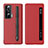 Leather Case Stands Flip Cover Holder ZL1 for Huawei Honor Magic Vs 5G Red