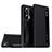 Leather Case Stands Flip Cover Holder ZL2 for Huawei Honor Magic Vs Ultimate 5G Black