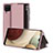 Leather Case Stands Flip Cover Holder ZL2 for Samsung Galaxy M12