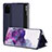 Leather Case Stands Flip Cover Holder ZL2 for Samsung Galaxy S20 Plus