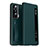 Leather Case Stands Flip Cover Holder ZL3 for Huawei Honor Magic Vs Ultimate 5G Green