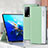 Leather Case Stands Flip Cover Holder ZL3 for Huawei Mate X2 Matcha Green