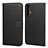 Leather Case Stands Flip Cover K01 for Huawei Honor 20S Black