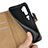 Leather Case Stands Flip Cover K01 for Xiaomi Mi Note 10 Pro Black