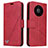 Leather Case Stands Flip Cover K06 Holder for Huawei Mate 40 Pro Red